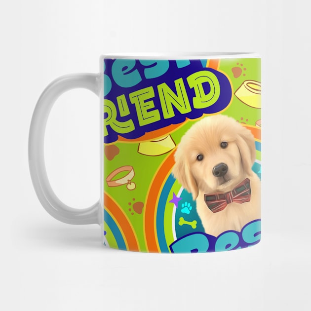 golden retriever puppy by Puppy & cute